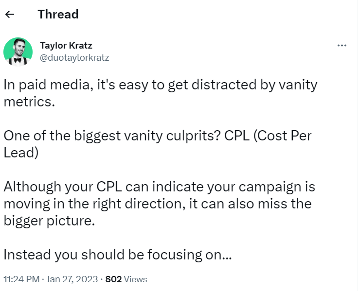 Cost per lead image