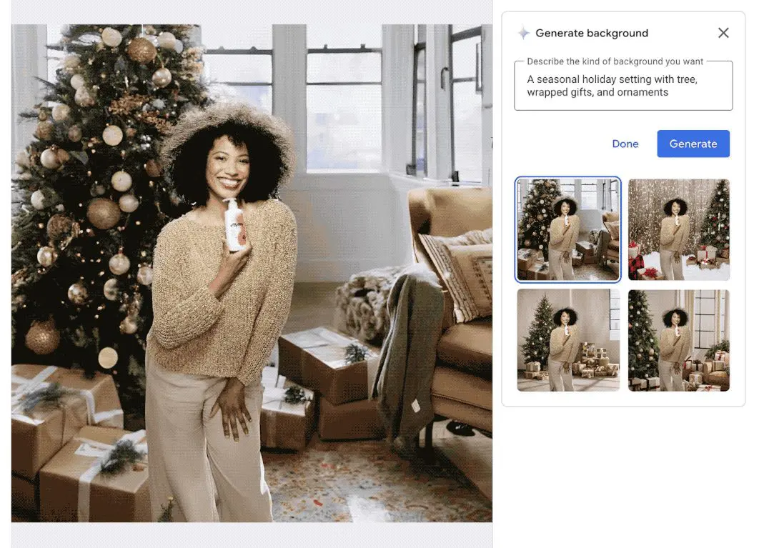enhance existing ad copy image