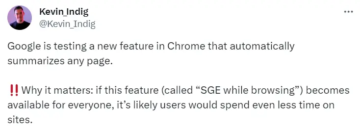 people writing about google sge